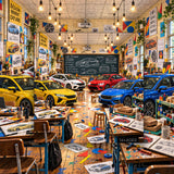 Car Dream Workshop Jigsaw Puzzle 1000 Pieces