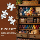 Knit & Purr Jigsaw Puzzle 1000 Pieces