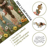 Needle Flower Child Jigsaw Puzzle 1000 Pieces