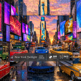 New York Twilight Jigsaw Puzzle 1000 Pieces