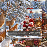 Santa’s Forest Friends Jigsaw Puzzle 1000 Pieces