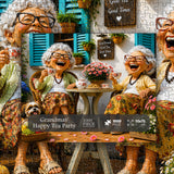 Grandmas' Happy Tea Party Jigsaw Puzzle 1000 Pieces