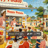 Potato Cart Jigsaw Puzzle 1000 Pieces