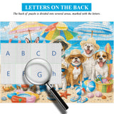 Seaside Fluffy Party Jigsaw Puzzle 1000 Pieces