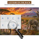 Serengeti Sunset Jigsaw Puzzle 1000 Pieces