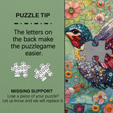 Flower & Hummingbird Jigsaw Puzzle 1000 Pieces