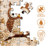 Jewelry Owl Jigsaw Puzzle 1000 Pieces