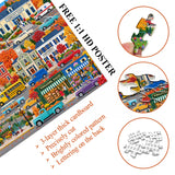 Autumn Town Life Jigsaw Puzzle 1000 Pieces