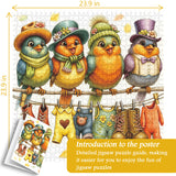 Bird Dress Up Day Jigsaw Puzzle 1000 Pieces