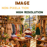 Paris Vintage Boutique Jigsaw Puzzle 1000 Pieces