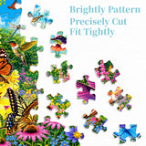Garden Visitors Jigsaw Puzzle 1000 Pieces
