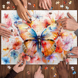 Flower Butterfly Jigsaw Puzzle 1000 Pieces