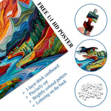 Quilled Mountain Sunset Jigsaw Puzzle 1000 Pieces