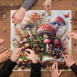 Mushroom Book Jigsaw Puzzle 1000 Pieces