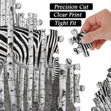 Zebra Forest Jigsaw Puzzles 1000 Pieces