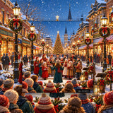 Christmas Carol Chorus Jigsaw Puzzle 1000 Pieces
