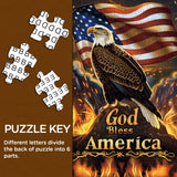 Eagle Of Freedom Jigsaw Puzzle 1000 Pieces