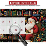 Santa's Garden Reads Jigsaw Puzzle 1000 Pieces