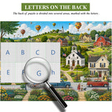 Happy Village Jigsaw Puzzle 1000 Pieces