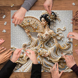 Pearl Oriental Lady Jigsaw Puzzle 1000 Pieces