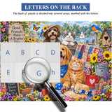 Garden Pet Party Jigsaw Puzzle 1000 Pieces
