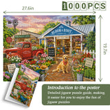 When Flowers Bloom Jigsaw Puzzle 1000 Pieces