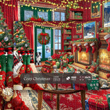 Cozy Christmas Jigsaw Puzzle 1000 Pieces