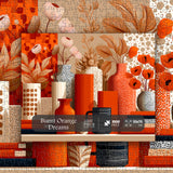Burnt Orange Dreams Jigsaw Puzzle 1000 Pieces