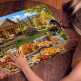Autumn Gathering Jigsaw Puzzle 1000 Pieces