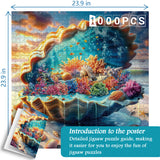 Seashell Bliss Jigsaw Puzzle 1000 Pieces