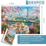 Breakfast in Paris Jigsaw Puzzle 1000 Pieces