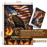 Eagle Of Freedom Jigsaw Puzzle 1000 Pieces