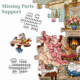 Tea, Hats & Cats Jigsaw Puzzle 1000 Pieces