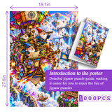 Gnome Sky Adventure Jigsaw Puzzle 1000 Pieces