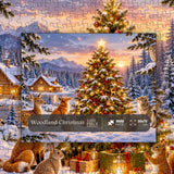 Woodland Christmas Jigsaw Puzzle 1000 Pieces