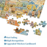 Explore America Jigsaw Puzzle 1000 Pieces