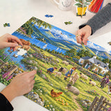 Pastoral Farm Life Jigsaw Puzzle 1000 Pieces