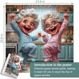 Cheerful Duo Jigsaw Puzzle 1000 Pieces