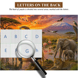 Serengeti Sunset Jigsaw Puzzle 1000 Pieces