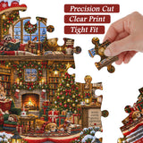 Christmas Apple Bookstore Jigsaw Puzzle 1000 Pieces