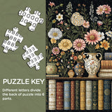 Whimsical Book Haven Jigsaw Puzzle 1000 Pieces