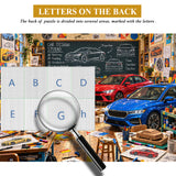 Car Dream Workshop Jigsaw Puzzle 1000 Pieces