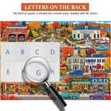 Autumn Town Life Jigsaw Puzzle 1000 Pieces