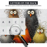 Abstract Chicken Jigsaw Puzzle 1000 Pieces