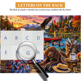 Lakeside Puppy Retreat Jigsaw Puzzle 1000 Pieces