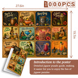 Tiki Cocktails Jigsaw Puzzle 1000 Pieces