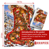Christmas Stocking Workshop Jigsaw Puzzle 1000 Pieces