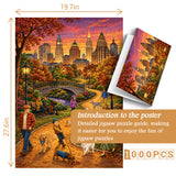 Paws in the Golden City Jigsaw Puzzle 1000 Pieces