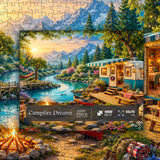 Campfire Dreams Jigsaw Puzzle 1000 Pieces