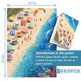 Sunlit Seaside Escape Jigsaw Puzzle 1000 Pieces